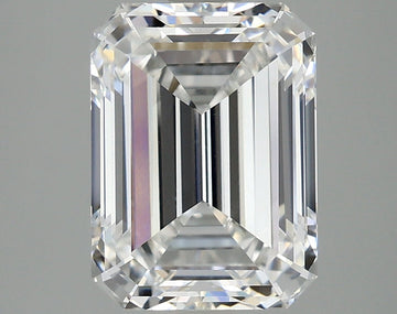 Beautiful Of 3.05 CT Emerald Shape D Color VS1 Clarity Lab Grown Diamond For Quite Hope