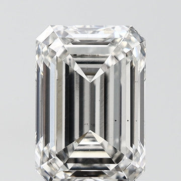 Ultimate 1.70 CT Emerald Shape G Color VS2 Clarity Lab grown Diamond For Propose Ring