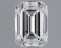 Luxury F Color SI1 Clarity 1.05 CT Emerald Shape Moissanite Diamond For Gift Ring