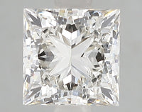 Timeless Sparkle 2.02 Carat Moissanite Diamond Princess Cut H Color VS2 Clarity IGI Certified Ring Centerpiece