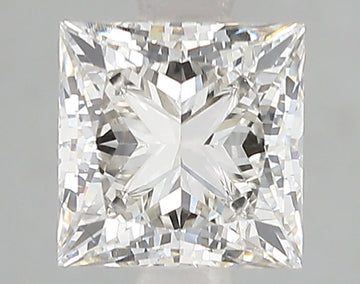 Timeless Sparkle 2.02 Carat Moissanite Diamond Princess Cut H Color VS2 Clarity IGI Certified Ring Centerpiece