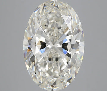 Latest 6.10 CT Oval Shape G Color VS2 Clarity Lab grown Diamond For Someone Ring