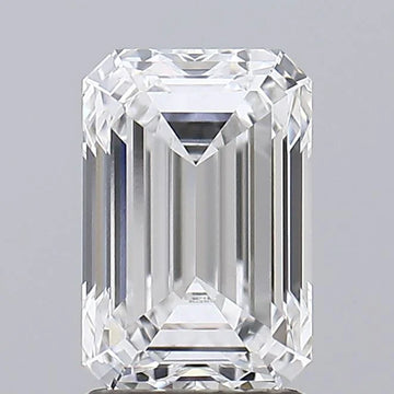 Premium Of 1.60 CT Emerald Shape D Color VS1 Clarity Moissanite Diamond For Soft Glow