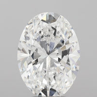 Top Quality 3.52 CT Oval Shape D Color VS1 Clarity Lab Grown Diamond For Someone Ring