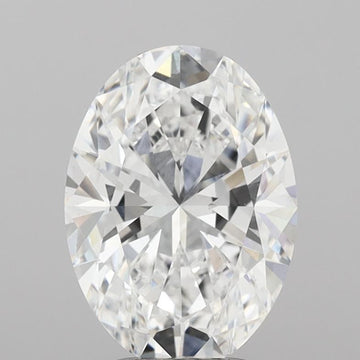 Top Quality 3.52 CT Oval Shape D Color VS1 Clarity Lab Grown Diamond For Someone Ring