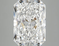 Latest 5.06 CT Radiant Shape D Color SI1 Clarity Lab grown Diamond For Clear Eyes