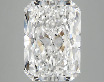 Latest 5.06 CT Radiant Shape D Color SI1 Clarity Lab grown Diamond For Clear Eyes