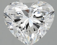 Premium Of 1.55 CT Heart Shape D Color VS1 Clarity Lab Grown Diamond For Calm Eyes