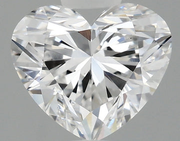 Premium Of 1.55 CT Heart Shape D Color VS1 Clarity Lab Grown Diamond For Calm Eyes