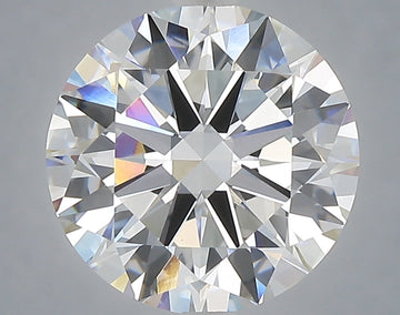 Unique 4.05 CT Round Shape E Color VS1 Clarity Lab grown Diamond For Someone Ring
