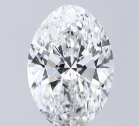 Latest 3.06 CT Oval Shape D Color VS1 Clarity Moissanite Diamond For Anniversary Gift Ring