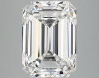 Exclusive 5.06 CT Emerald Shape D Color VS2 Clarity Moissanite Diamond For Wedding Ring