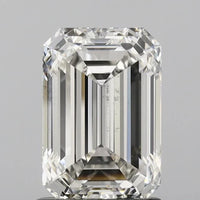Beautiful 1.58 CT Emerald Shape G Color VS2 Clarity Moissanite Diamond For Wedding Ring