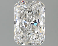 Latest 1.56 CT Radiant Shape E Color SI1 Clarity Lab grown Diamond For Her Gold