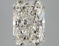 Shiny 3.04 CT Radiant Shape H Color VS1 Clarity Moissanite Diamond For Anniversary Ring
