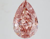 Stunning 4.88 CT Pear Shape Fancy Vivid Pink Color VS1 Clarity Lab grown Diamond For Wedding Ring