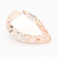 Dazzling 1.55 CT Pear Shape Fancy Intense Pink Color VS1 Clarity Moissanite Diamond For Far Echo