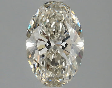 Excellent H Color SI1 Clarity 1.46 CT Oval Shape Moissanite Diamond For Wedding Ring