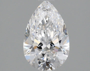Premium 1.37 CT Pear Shape D Color SI1 Clarity Lab Grown Diamond For the Slow Glow