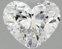 Stunning E Color SI1 Clarity 1.21 CT Heart Shape Moissanite Diamond For Surprise Ring