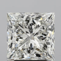 Dazzling 3.60 CT Princess Shape H Color VS2 Clarity Moissanite Diamond For Birthday Ring