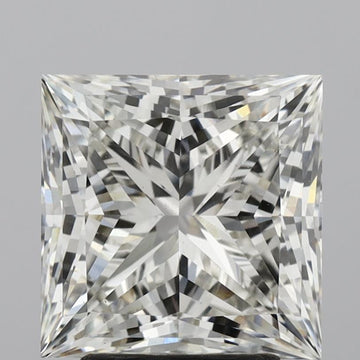 Dazzling 3.60 CT Princess Shape H Color VS2 Clarity Moissanite Diamond For Birthday Ring