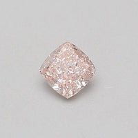 Vintage 0.26 CT Cushion Shape Fancy Intense Pink Color VS1 Clarity Lab Grown Diamond For True Bloom