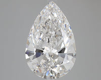 Stunning 0.30 CT Pear Shape D Color VS1 Clarity Lab Grown Diamond For Quiet Days