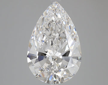 Stunning 0.30 CT Pear Shape D Color VS1 Clarity Lab Grown Diamond For Quiet Days