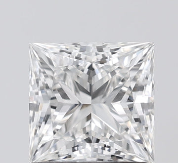 Dazzling VVS1 Clarity 1.00 CT Princess Shape F Color Lab grown Diamond For Wedding Ring