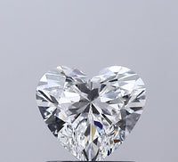 Great VS1 Clarity Heart Shape 1.07 CT E Color Lab grown Diamond For Cocktail Ring
