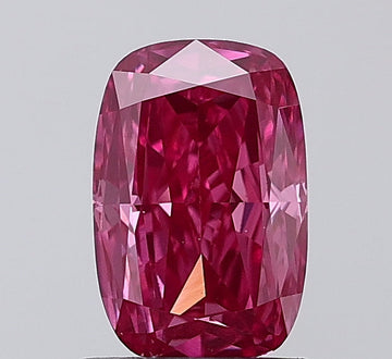 Luxury 1.51 CT Cushion Shape Fancy Vivid Pink Color VS1 Clarity Moissanite Diamond For Wedding Ring