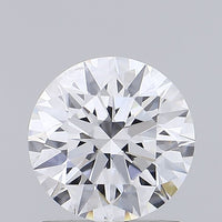 Engagement 1.02 CT Round Shape D Color SI2 Clarity Lab Grown Diamond For the Bright Echo