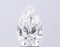 Dazzling 3.01 CT Pear Shape D Color VVS2 Clarity Moissanite Diamond For Last Glow