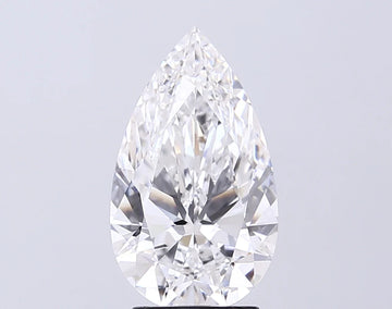 Dazzling 3.01 CT Pear Shape D Color VVS2 Clarity Moissanite Diamond For Last Glow