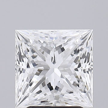 Hot Spelling 3.02 CT Princess Shape E Color VVS1 Clarity Lab Grown Diamond For New Light