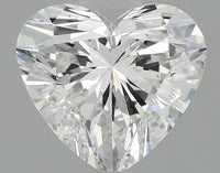 Fine 1.05 CT Heart Shape D Color VS1 Clarity Moissanite Diamond For Anniversary Ring