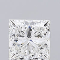 Fine 1.00 CT Princess Shape E Color VS Clarity Lab grown Diamond For Anniversary Ring