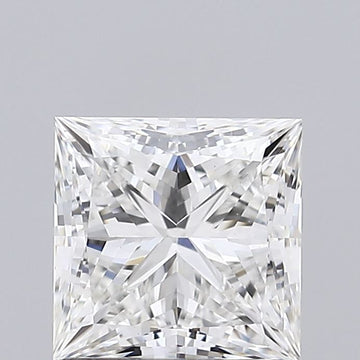 Fine 1.00 CT Princess Shape E Color VS Clarity Lab grown Diamond For Anniversary Ring