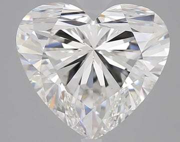 High Quality Of 3.41 CT Heart Shape D Color VS1 Clarity Moissanite Diamond For Soft Tomorrows