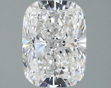 Stylish 2.02 CT Cushion Shape F Color VVS2 Clarity Lab Grown Diamond For Wide Blue