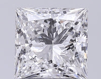 Timeless F Color VS2 Clarity 1.41 CT Princess Shape Lab grown Diamond For Birthday Ring