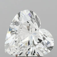 Custom Luxury Of 4.01 CT Heart Shape D Color VS1 Clarity Moissanite Diamond For True Grace
