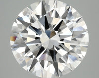 Unique 4.04 CT Round Shape F Color VS1 Clarity Lab Grown Diamond For Her Smile