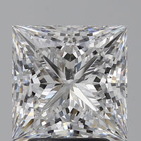 Minimalist 3.05 CT Princess Shape E Color VVS1 Clarity Lab Grown Diamond For Still Love