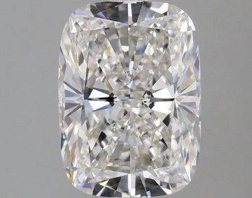 Latest 2.03 CT Cushion Shape F Color VVS2 Clarity Lab Grown Diamond For Warm Shadows