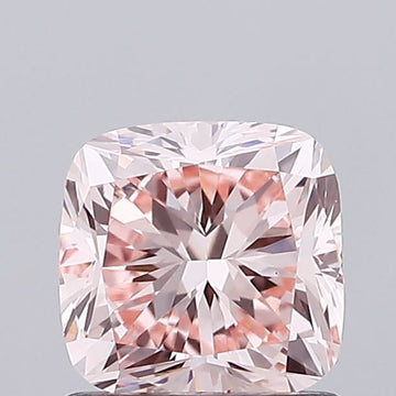 Dazzling VVS2 Clarity 1.02 CT Cushion Shape Fancy Intense Pink Color Moissanite Diamond For Special one Ring