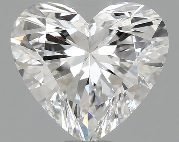 Sparkling 1.20 CT Heart Shape E Color SI1 Clarity Lab grown Diamond For Wedding Ring