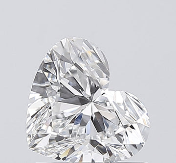 Elegant D Color 1.03 CT VVS2 Clarity Heart Shape Lab grown Diamond For Ring