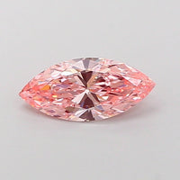 Bright Marquise Shape Fancy Vivid Pink Color 1.00 CT VS2 Clarity Lab grown Diamond For Propose Ring